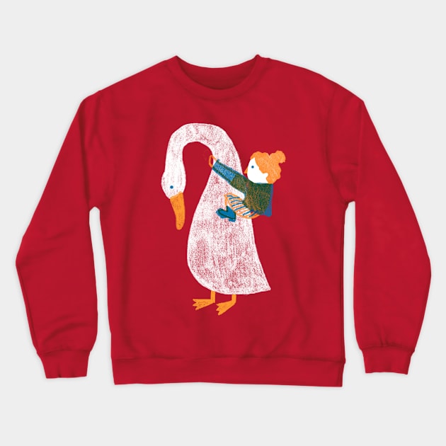 Goose Crewneck Sweatshirt by AnaRitaRobalo